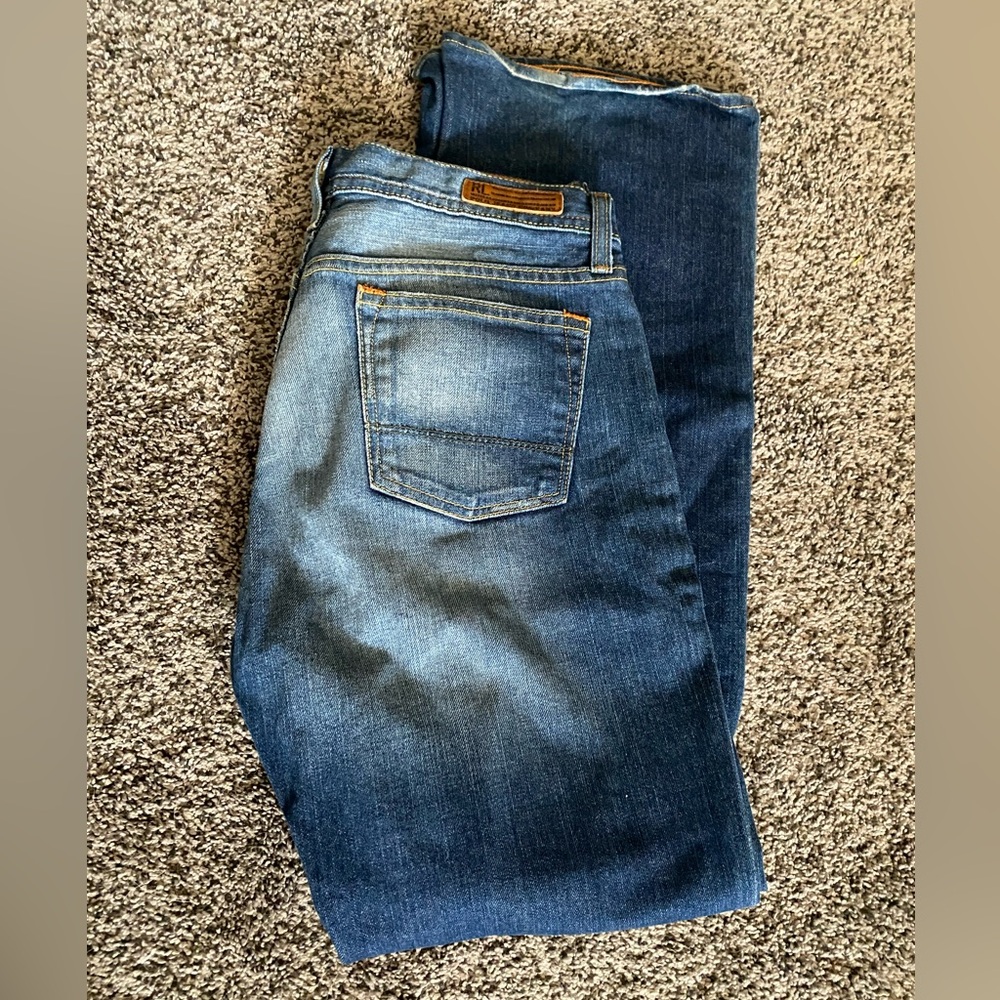 Ralph Lauren Polo Jeans Ladies 10 Reg Stretch Blue Denim Older Style Kelly